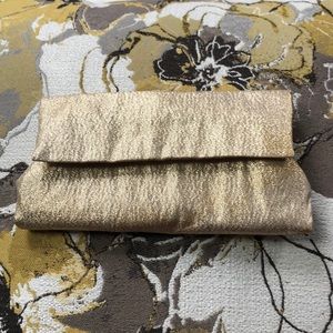 Vintage Lady Buxton gold metallic clutch/wallet